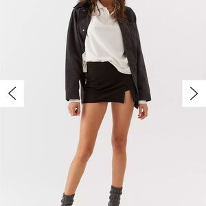 UO Grace Knit Micro Mini Skort